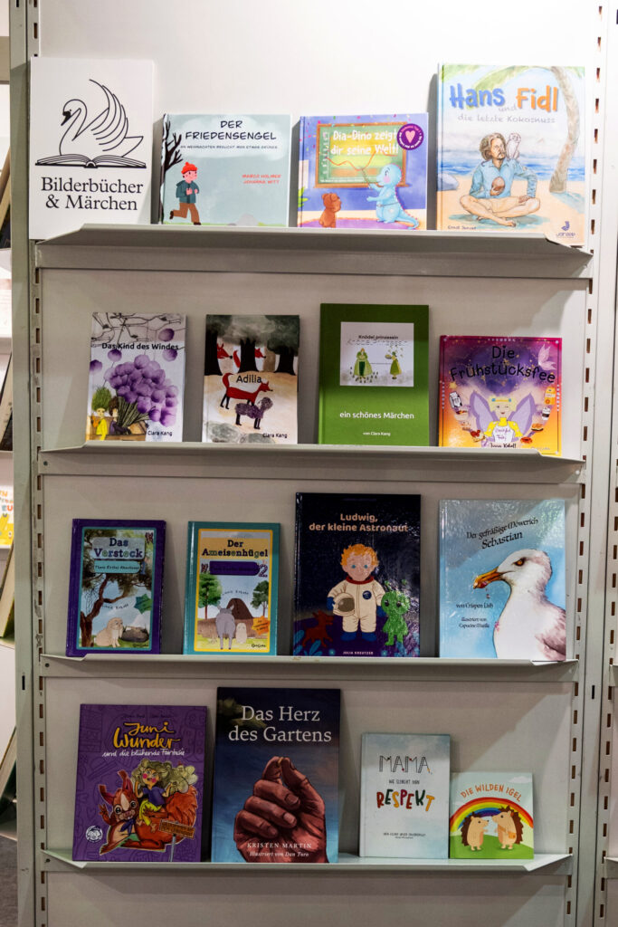 Linnie Kokott books at the Frankfurt Book Fair 2025